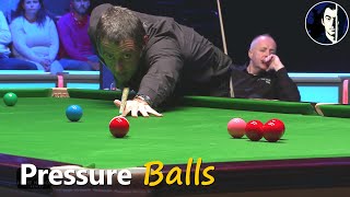 Final Frames Pressure Balls  Ronnie OSullivan vs John Higgins  2021 English Open SF ‒ Snooker [upl. by Kessel947]