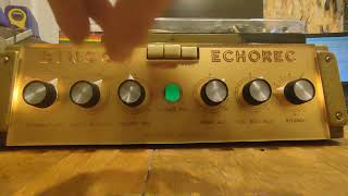 Extended sound test of the Binson Echorec T5E [upl. by Antoinetta]