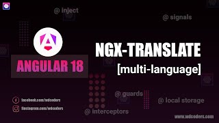 Angular 18 MultiLanguage Support angular wdcoders [upl. by Nosle982]