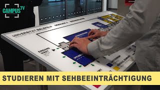 Studieren mit Sehbeeinträchtigung  Campus TV Uni Bielefeld [upl. by Cato]