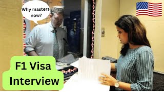 US F1 Visa Interview  Webster University st Louis  Approved  Mumbai [upl. by Yeleak459]