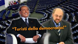 QUANDO BERLUSCONI DIFESE LITALIA E ZITTÌ IL CONSIGLIO EUROPEO leader democrazia carisma [upl. by Enimsay]