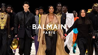 Balmain Mens Fall Winter 2024 Fashion Show [upl. by Mcgruter998]