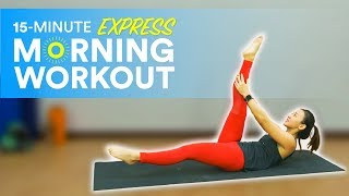 15 Minute Express Morning Workout to Boost Metabolism  Joanna Soh [upl. by Idalina]