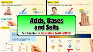 Acids Bases and Salts Class 10  One Shot Full Chapter in Animation  Class 10 Science Chapter 2 [upl. by Trip]