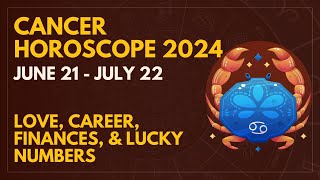 HOROSCOPE and LUCKY NUMBERS KAPALARAN  CANCER RUDY BALDWIN VISION PREDICTION 2024 [upl. by Aim]