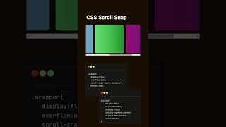 Css scroll snap Html Css  Cyber tech ai html htmlcssjavascript html5 webdesign viralvideo [upl. by Naryt]