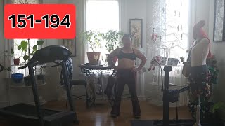 30min on treadmill 151194myweightlossjourney OMAD treadmillworkout water 140lbs [upl. by Ellegna]