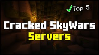 Top 5 Best Minecraft 1182 Cracked SkyWars Servers 2024 [upl. by Annaoj]