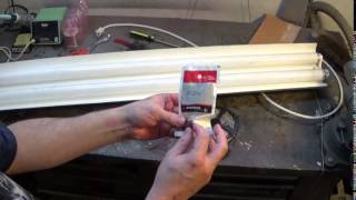 Redneck Conversion Fluorescent shop light to LED part 1 [upl. by Henri512]