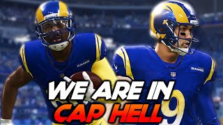 We Have NEGATIVE 39M in Cap Room Year 11 Offseason  Madden 24 Rams Franchise  Ep118 [upl. by Nimref]