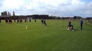 VT187  Lierse SK Conditietraining trainingsvorm 3 2 [upl. by Aniretake]