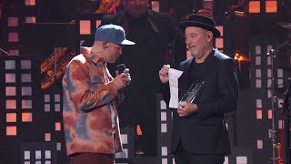 Residente le dedica un mensaje a Ruben Blades Persona del Año 2021 [upl. by Broadbent]