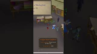 99 Thieving achieved on Trailblazer reloaded league [upl. by Ayalat]