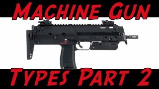 Machine Gun Terminology Part 2 SMG PDW amp Machine Pistol [upl. by Orion260]