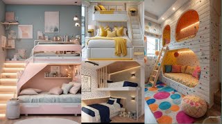 bunk bed 🛏️ design ideascool bunk bed designs for small bedrooms 2024bunk bed [upl. by Adnarrim]