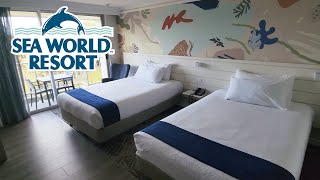 Sea World Gold Coast Hotel Room Tour  Deluxe amp Premium Rooms  Sea World Resort [upl. by Yalcrab]