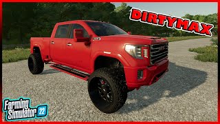 BUILDING 125000 WIDE GMC DIRTYMAX  FS 22 DEALERSHIP RP [upl. by Glogau531]