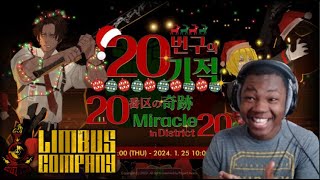 Limbus Company Canto 55  Miracle in District 20 Trailer Reaction [upl. by Brion]