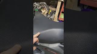 honda nc750x changing seat hight and mods part 2 [upl. by Erialc]