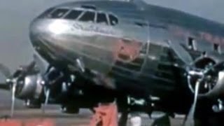 TWA Boeing 307 Stratoliner Travelogue  1940 [upl. by Halonna]