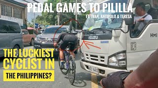 100KM Ride To Pililla with The Luckiest Cyclist in The Philippines ft Antipolo amp Teresa Hills [upl. by Emerick233]