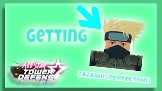 Trying to get Kakashi 6 stars quotZazashi Perfectionquot in ASTD  Roblox [upl. by Reyna]