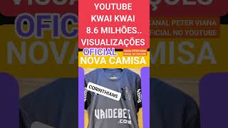 NOVA CAMISA DO CORINTHIANS NIKE ALL BLACK NA COR [upl. by Brottman]