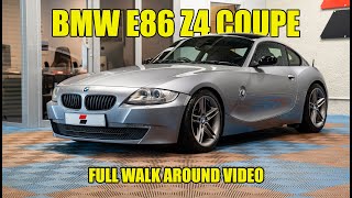 BMW E86 Z4 Coupe 30Si Manual  Full Walk Around Video [upl. by Lyle892]