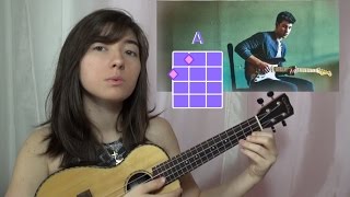 Theres Nothing Holdin Me Back Ukulele Tutorial Shawn Mendes [upl. by Llehsad]