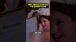 Tiene CIENTOS DE NOVIAS y SE CASA con TODAS 😱 shorts viral pelicula [upl. by Ridinger]