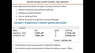 Programmation Orientée Objet avec java Les concepts de base [upl. by Ecnahc]