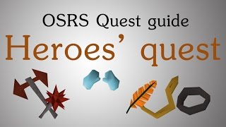 OSRS Heroes quest guide  both sides [upl. by Akel]