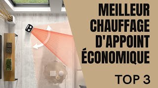 Top 3 Meilleur Chauffage dappoint économique Radiateur Céramique Soufflant électrique 2024 [upl. by Esele]