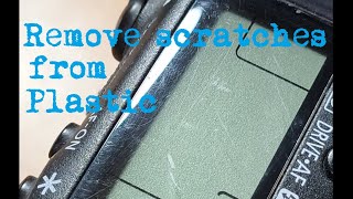 How to remove scratches from plastic using Polywatch [upl. by Eesdnyl449]