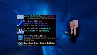 Top 5 Texturas Azuis Para Bedwars  FPS BOOST 189 1 [upl. by Yedorb465]