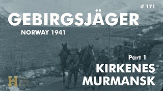 171 Norway 1941 ▶ Gebirgsjäger Mountain Troops quotUnternehmen Silberfuchsquot 12 Kirkenes Murmansk [upl. by Berkly549]