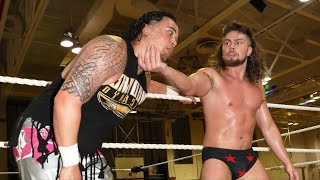 Lance Anoai vs Brian Pillman Jr  ECWA Wrestling [upl. by Tadio769]