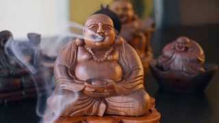 Laughing Buddha Incense Burner [upl. by Lerual153]