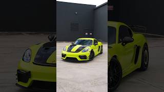 Paint to Sample Acid Green 718 GT4 RS w Manthey Kit shorts [upl. by Cassandra636]