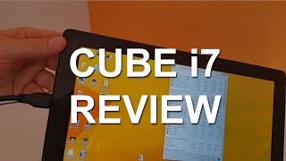 Cube i7 Review  Core M 5Y10 2 in 1 Tablet [upl. by Estas779]