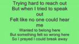 Kelly Clarkson Breakaway With Lyrics [upl. by Esilram]