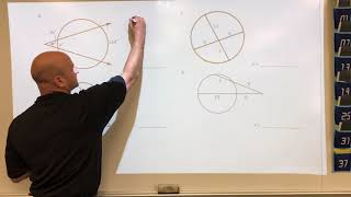 Unit 6 Lesson Worksheet Review Secants and angle measures [upl. by Nonnah]