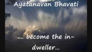 Mantra with English subtitles Mantra Pushpam Yajur Veda Chant for Self awareness [upl. by Artsa]