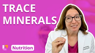 Trace Minerals  Nutrition Education for Nursing Students  LevelUpRN [upl. by Sotsirhc]