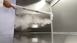 Horizontal Laminar Flow Hood Smoke Test [upl. by Kathi]