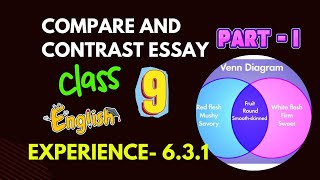 Class 9 English 631 Compare and Contrast Essay Class 9 English Page 8586 [upl. by Esirehs]