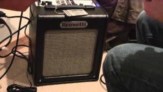 Brunetti Metropolitan 10W With EL84 Tube Amp Made in Italy Eddie Vegas [upl. by Bethina495]