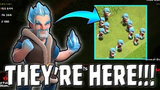 ICE WIZARDS ARE HERE  60 Ice Wizard Raid  GoWiWi  GoWiPe  Clash of Clans [upl. by Lona155]