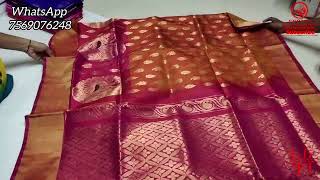 pure uppada Pattu sarees uppadasarees pattusarees handloomsarees uppadapattusarees trending yt [upl. by Yanrahs97]